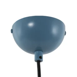 Hängeleuchte Tom, hellblau, Metall, Ø 19 cm, E27