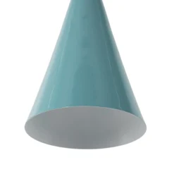 Hängeleuchte Tom, türkis, Metall, Ø 19 cm, E27