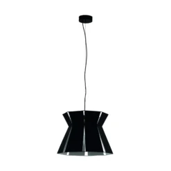 Hängeleuchte Valecrosia, schwarz, Ø 42 cm