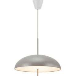 Hängeleuchte Versale, braun, Ø 50 cm