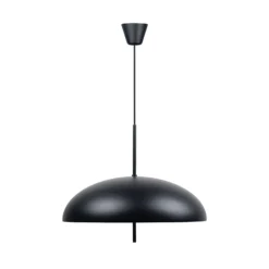 Hängeleuchte Versale, schwarz, Ø 50 cm