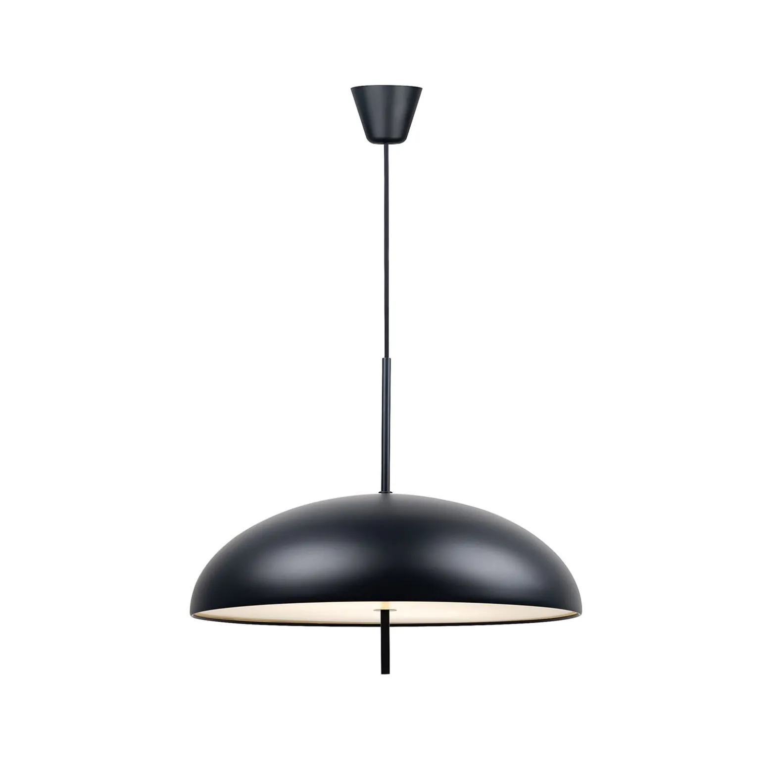 Hängeleuchte Versale, schwarz, Ø 50 cm