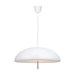 Hängeleuchte Versale, weiß, Ø 50 cm