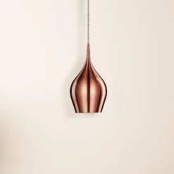 Hängeleuchte Vibrant Ø 12 cm, pink metallisch