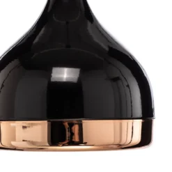 Hängeleuchte Yildo 6866 1-flg Ø17cm schwarz/kupfer
