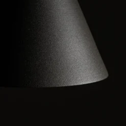 Hängeleuchte ZENITH, dunkelgrau, Ø 11 cm, Metall, GU10