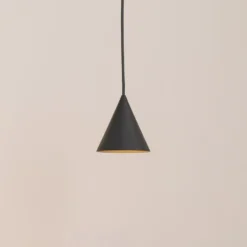 Hängeleuchte ZENITH, dunkelgrau, Ø 11 cm, Metall, GU10