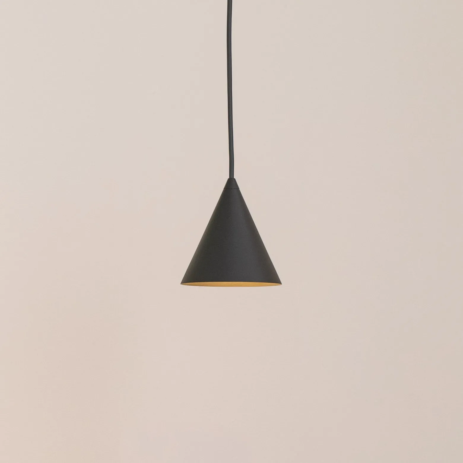 Hängeleuchte ZENITH, dunkelgrau, Ø 11 cm, Metall, GU10