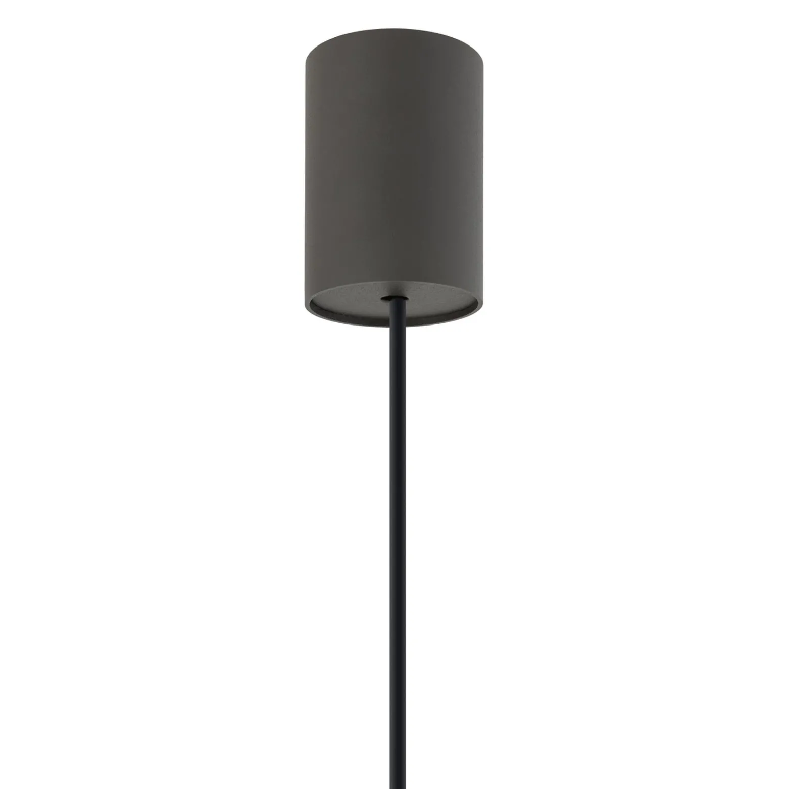 Hängeleuchte ZENITH, dunkelgrau, Ø 11 cm, Metall, GU10