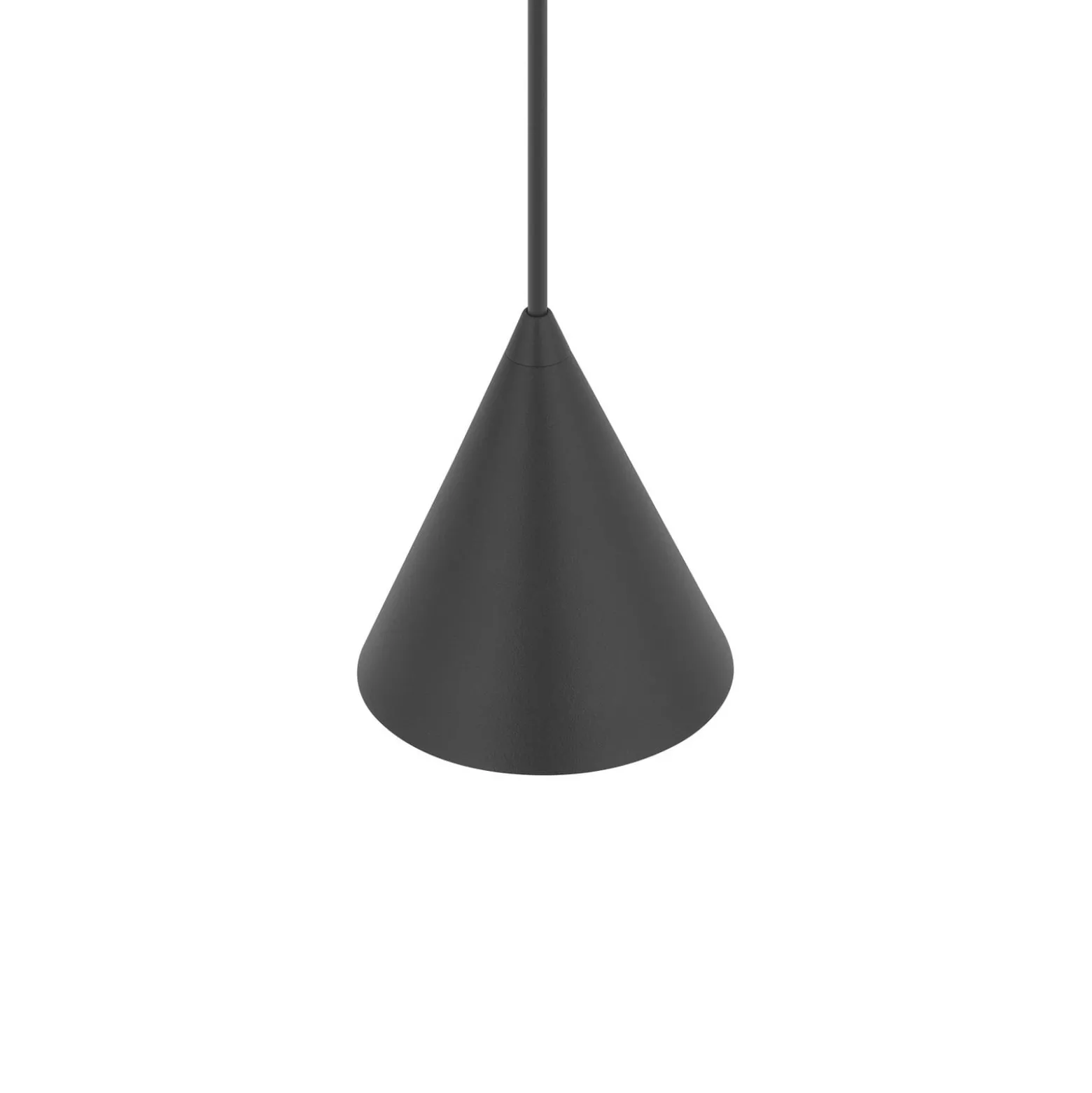 Hängeleuchte ZENITH, dunkelgrau, Ø 11 cm, Metall, GU10