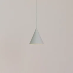 Hängeleuchte ZENITH, hellgrau, Ø 11 cm, Metall, GU10