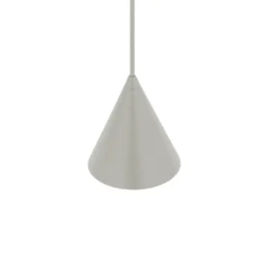 Hängeleuchte ZENITH, hellgrau, Ø 11 cm, Metall, GU10