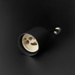 Hängeleuchte ZENITH, schwarz, Ø 11 cm, Metall, GU10