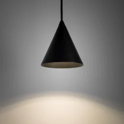 Hängeleuchte ZENITH, schwarz, Ø 11 cm, Metall, GU10
