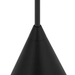 Hängeleuchte ZENITH, schwarz, Ø 11 cm, Metall, GU10