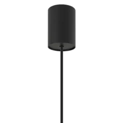 Hängeleuchte ZENITH, schwarz, Ø 11 cm, Metall, GU10