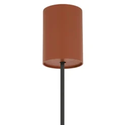 Hängeleuchte ZENITH, terracotta, Ø 11 cm, Metall, GU10