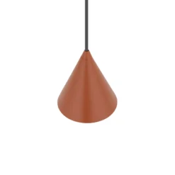 Hängeleuchte ZENITH, terracotta, Ø 11 cm, Metall, GU10
