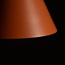 Hängeleuchte ZENITH, terracotta, Ø 11 cm, Metall, GU10