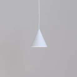 Hängeleuchte ZENITH, weiß, Ø 11 cm, Metall, GU10