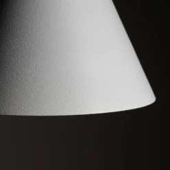 Hängeleuchte ZENITH, weiß, Ø 11 cm, Metall, GU10