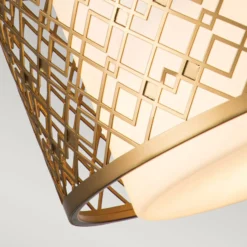 Hängeleuchte Ziggy Medium, Ø 40 cm, gold