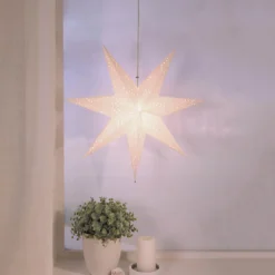 Hängender Papierstern Romantic Star
