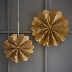 Hängestern Maravilla, gold Ø 60 cm