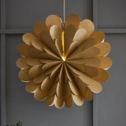Hängestern Maravilla, gold Ø 60 cm