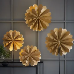 Hängestern Maravilla, gold Ø 60 cm