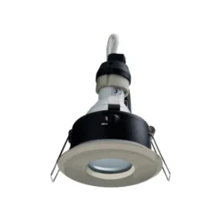 Hochvolt-Einbaustrahler DL7001, eisen gebürstet