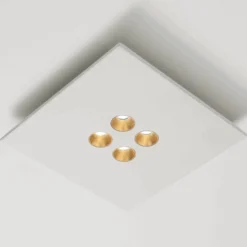 ICONE Confort - LED-Deckenleuchte, weiß-gold