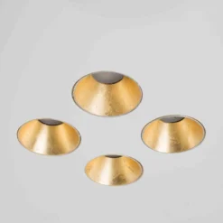 ICONE Confort - LED-Deckenleuchte, weiß-gold