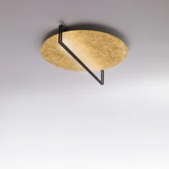 ICONE Essenza Deckenleuchte 927 Ø47cm gold/schwarz