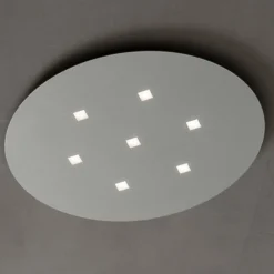 ICONE Isi - LED-Deckenleuchte in ovaler Form