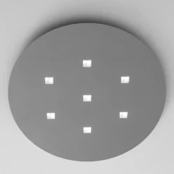 ICONE Isi - LED-Deckenleuchte in ovaler Form