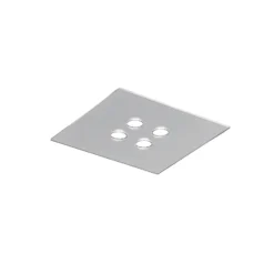 ICONE Slim - LED-Deckenleuchte 4-fl. weiß