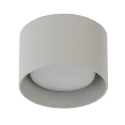 Ideal Lux Downlight Spike Round, weiß, Alu, Ø 10 cm