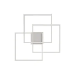 Ideal Lux Frame LED-Deckenlampe weiß 59x59,5cm