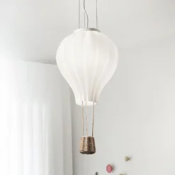 Ideal Lux Hängeleuchte Dream Big, weiß, Opalglas, Ø 42 cm
