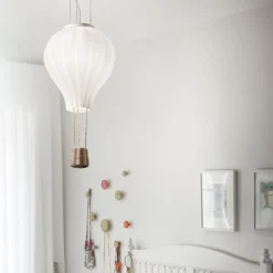 Ideal Lux Hängeleuchte Dream Big, weiß, Opalglas, Ø 42 cm