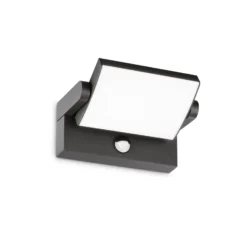 Ideal Lux LED-Außenwandleuchte Swipe Sensor, anthrazit, IP54