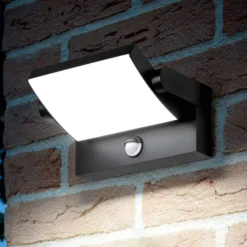 Ideal Lux LED-Außenwandleuchte Swipe Sensor, anthrazit, IP54