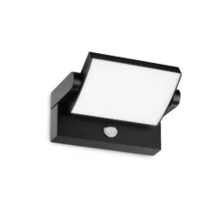 Ideal Lux LED-Außenwandleuchte Swipe Sensor, schwarz, IP54