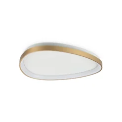 Ideal Lux LED-Deckenlampe Gemini messing 61 cm 4000 K on/off