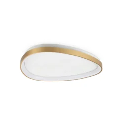 Ideal Lux LED-Deckenlampe Gemini messing 61 cm 2700 K on/off