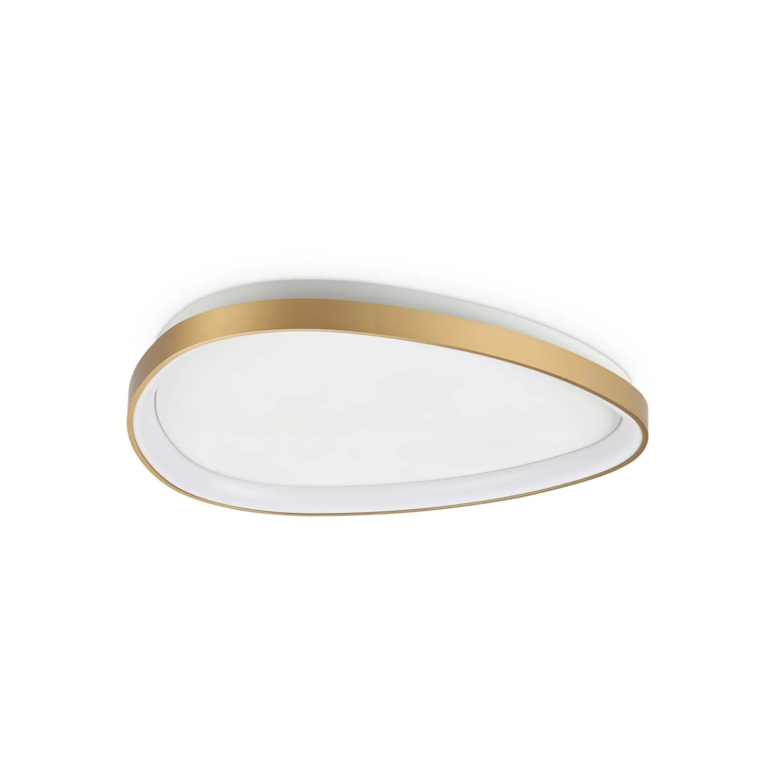 Ideal Lux LED-Deckenlampe Gemini messing 61 cm 2700 K on/off