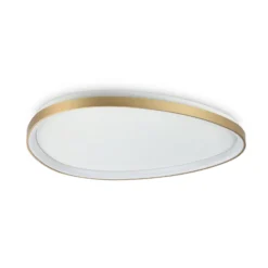 Ideal Lux LED-Deckenlampe Gemini messing 81 cm 4000 K on/off