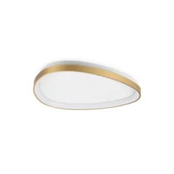 Ideal Lux LED-Deckenlampe Gemini messing 61 cm 3000 K on/off