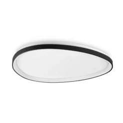 Ideal Lux LED-Deckenlampe Gemini schwarz 81 cm 3000 K on/off